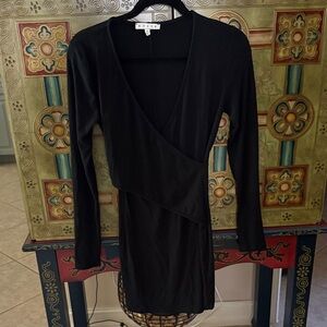 Ryu Black Long Sleeve Dress